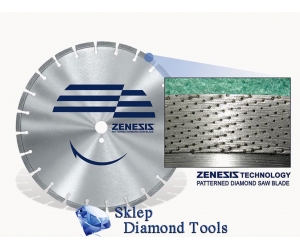 ZENESIS TARCZA DIAMENTOWA DO GRANITU BETONU PROFESJONAL 400mm